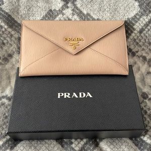 Prada Envelope Wallet Clutch